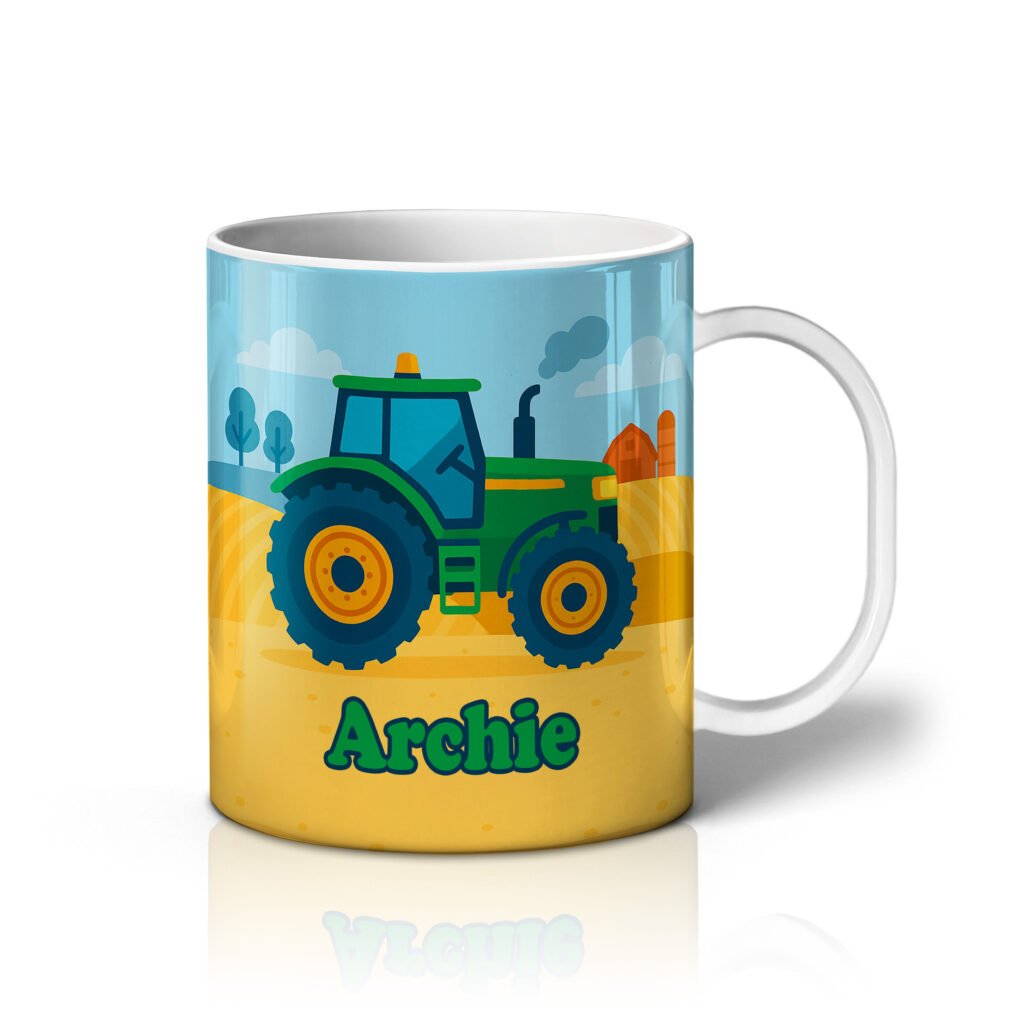 Personalised Polymer Vehicle Theme Mugs