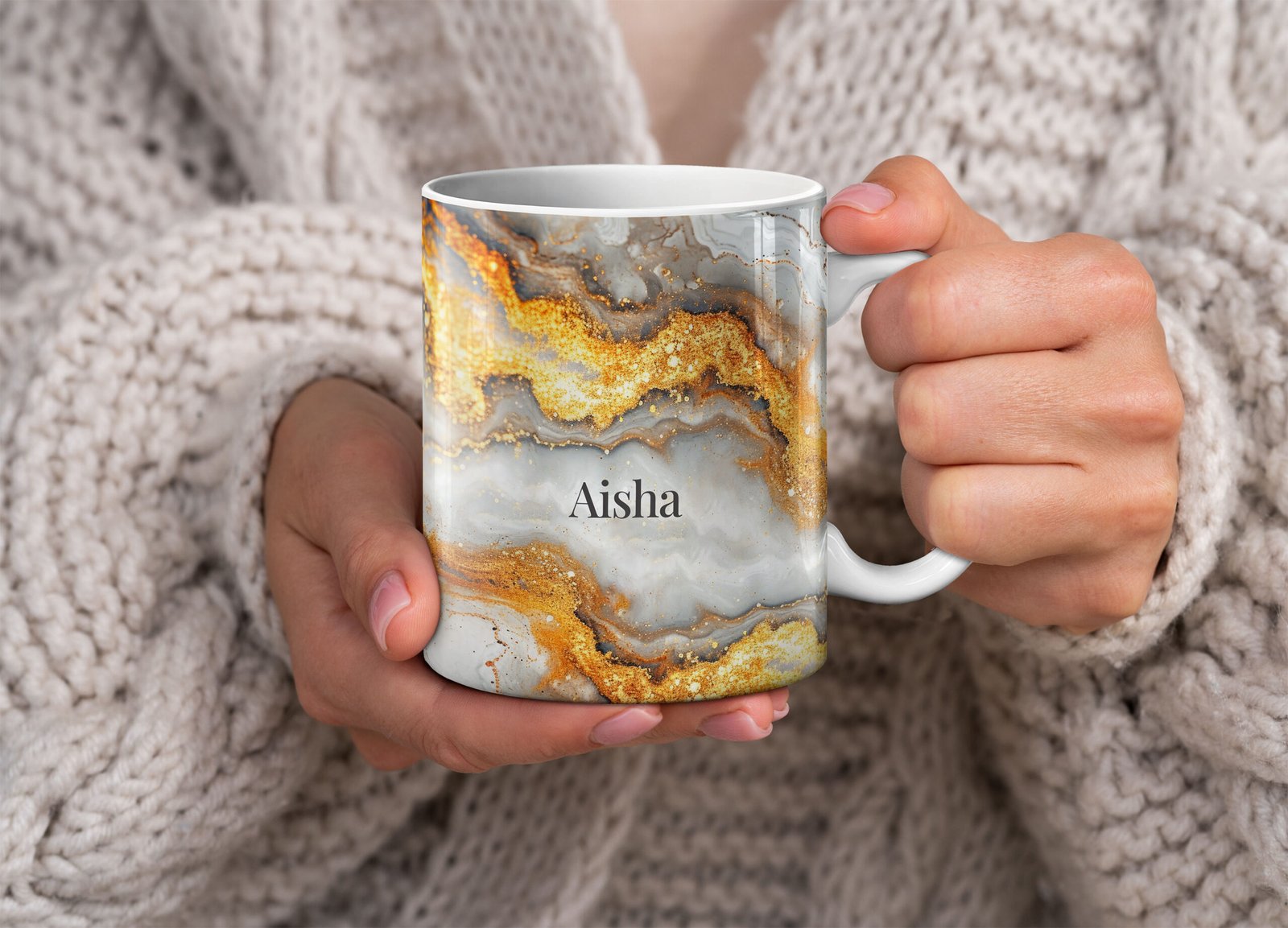 Personalised Luxury Agate & Geode Marble Mugs - Image 9