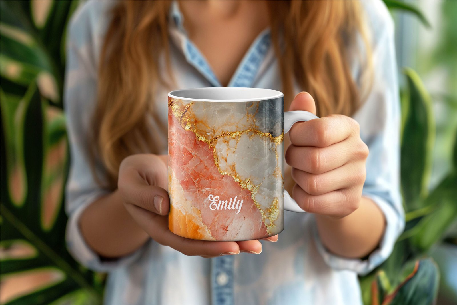 Personalised Luxury Agate & Geode Marble Mugs - Image 2