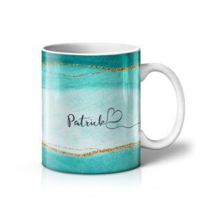 Aqua Teal Horizontal