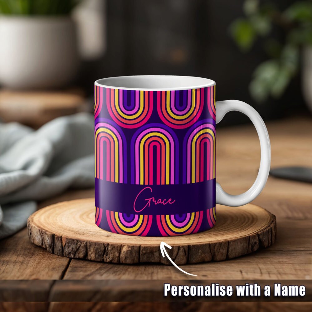 Personalised Retro Vintage Mugs - Image 2