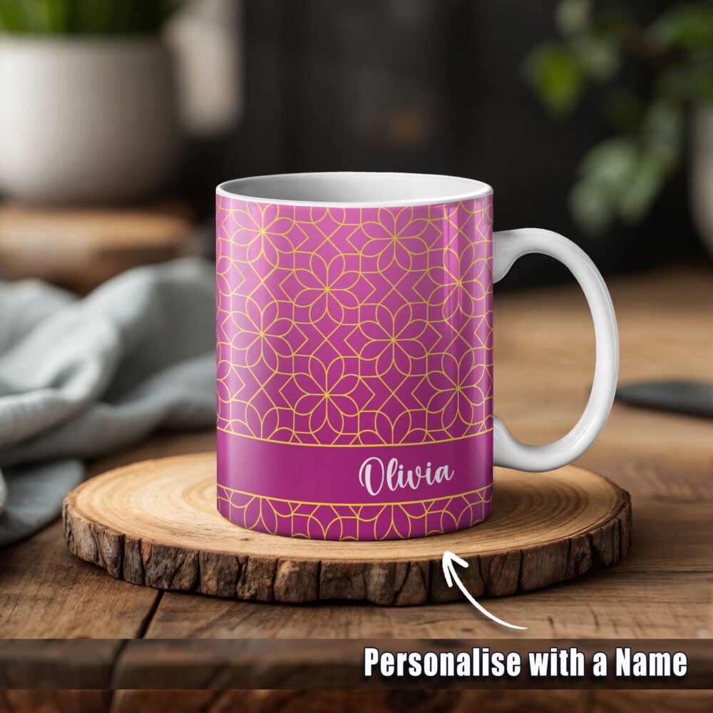 Personalised Gradient Pattern Mugs - Image 2