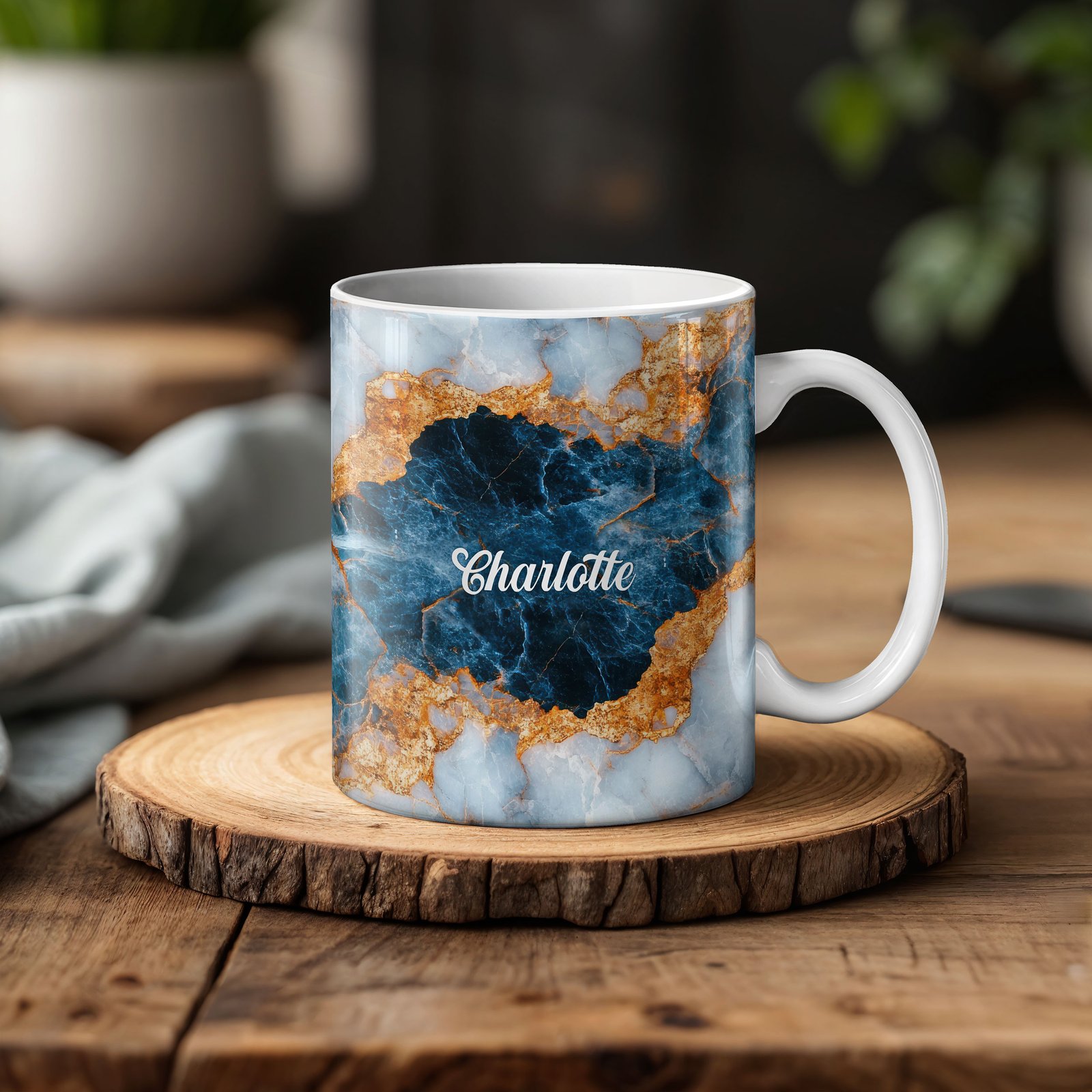 Personalised Luxury Agate & Geode Marble Mugs - Image 7