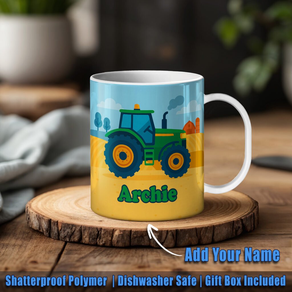 Personalised Polymer Vehicle Theme Mugs - Image 10