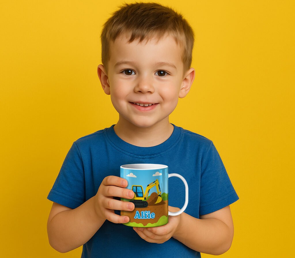 Personalised Polymer Vehicle Theme Mugs - Image 9