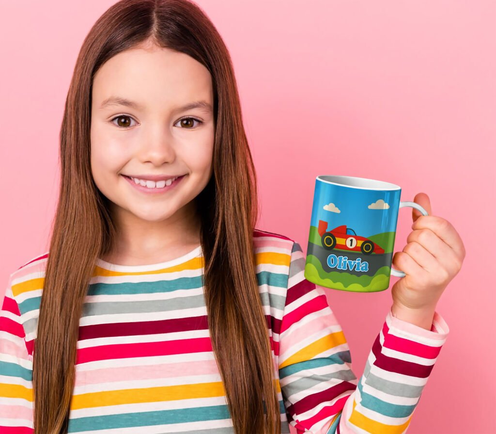 Personalised Polymer Vehicle Theme Mugs - Image 5