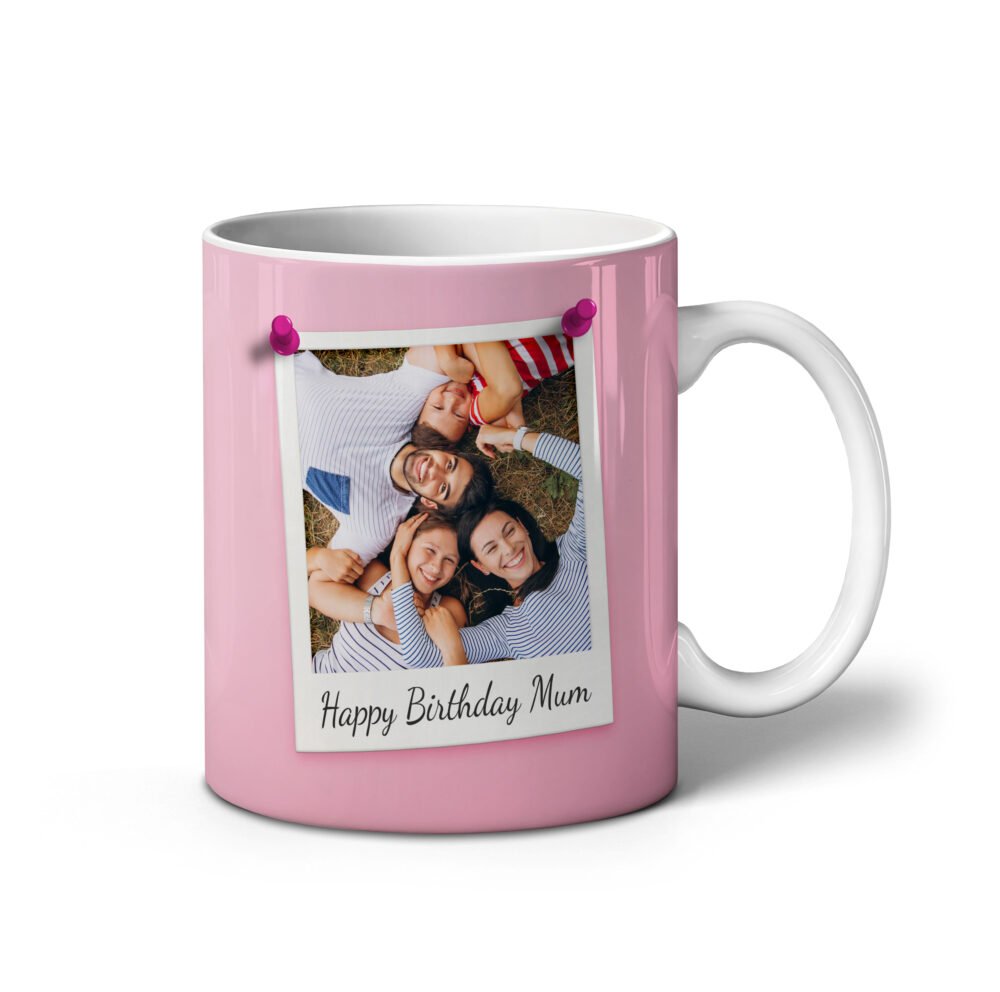 Personalised Polaroid Style Photo Mugs