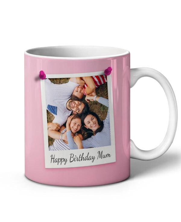 Personalised Polaroid Style Photo Mugs