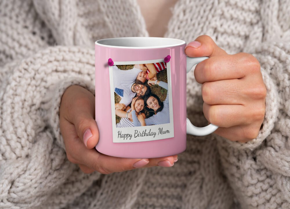 Personalised Polaroid Style Photo Mugs - Image 3