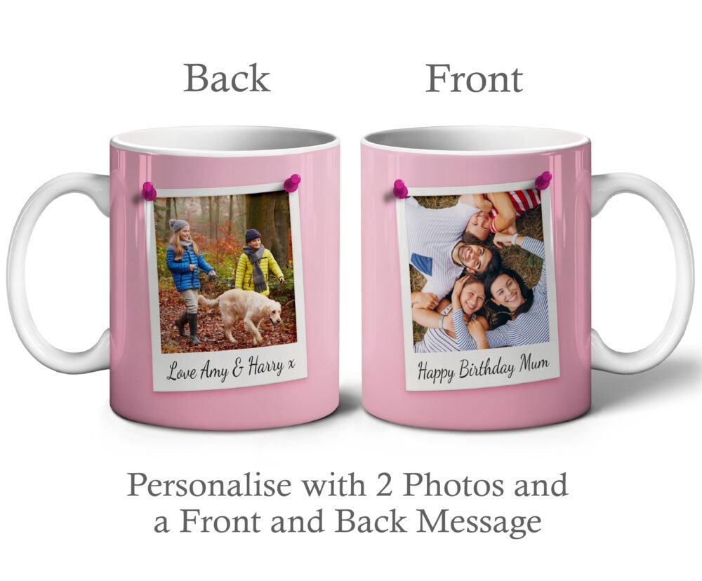 Personalised Polaroid Style Photo Mugs - Image 2