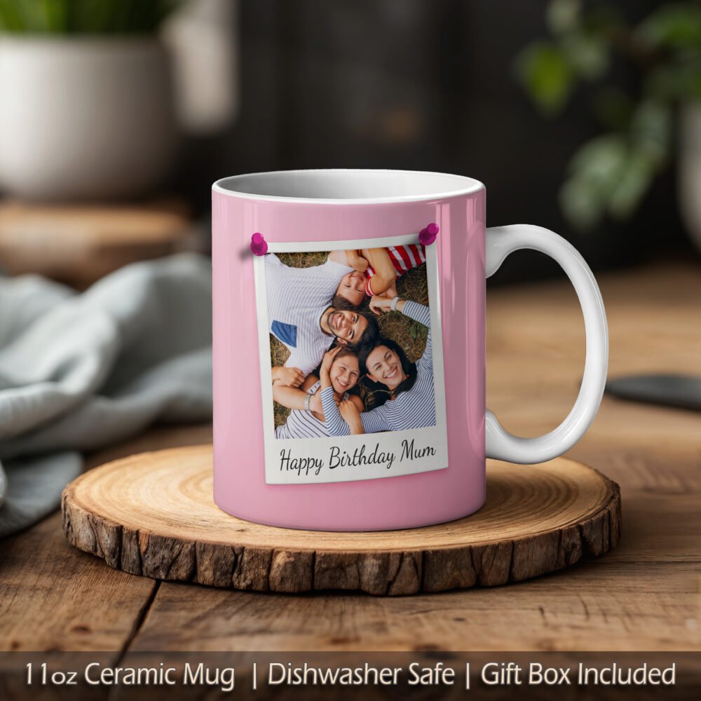 Personalised Polaroid Style Photo Mugs - Image 4