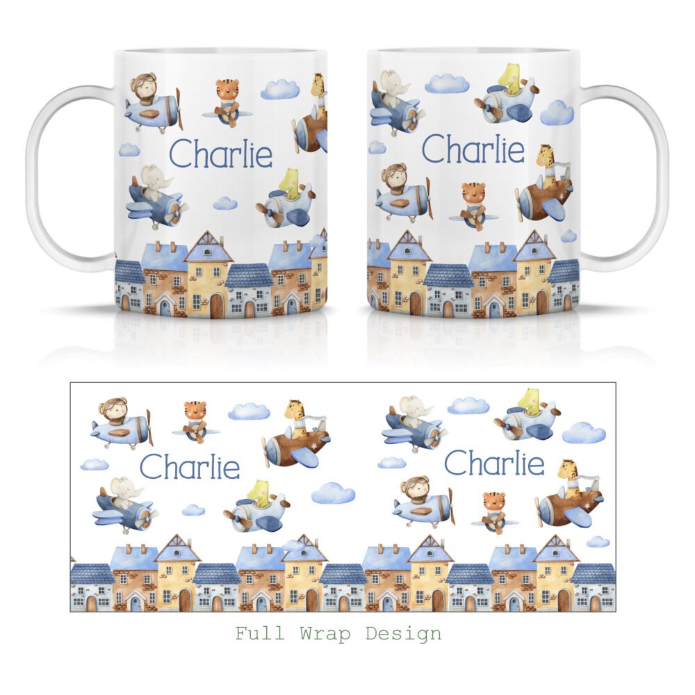 Personalised Polymer Animal Theme Mugs - Image 8