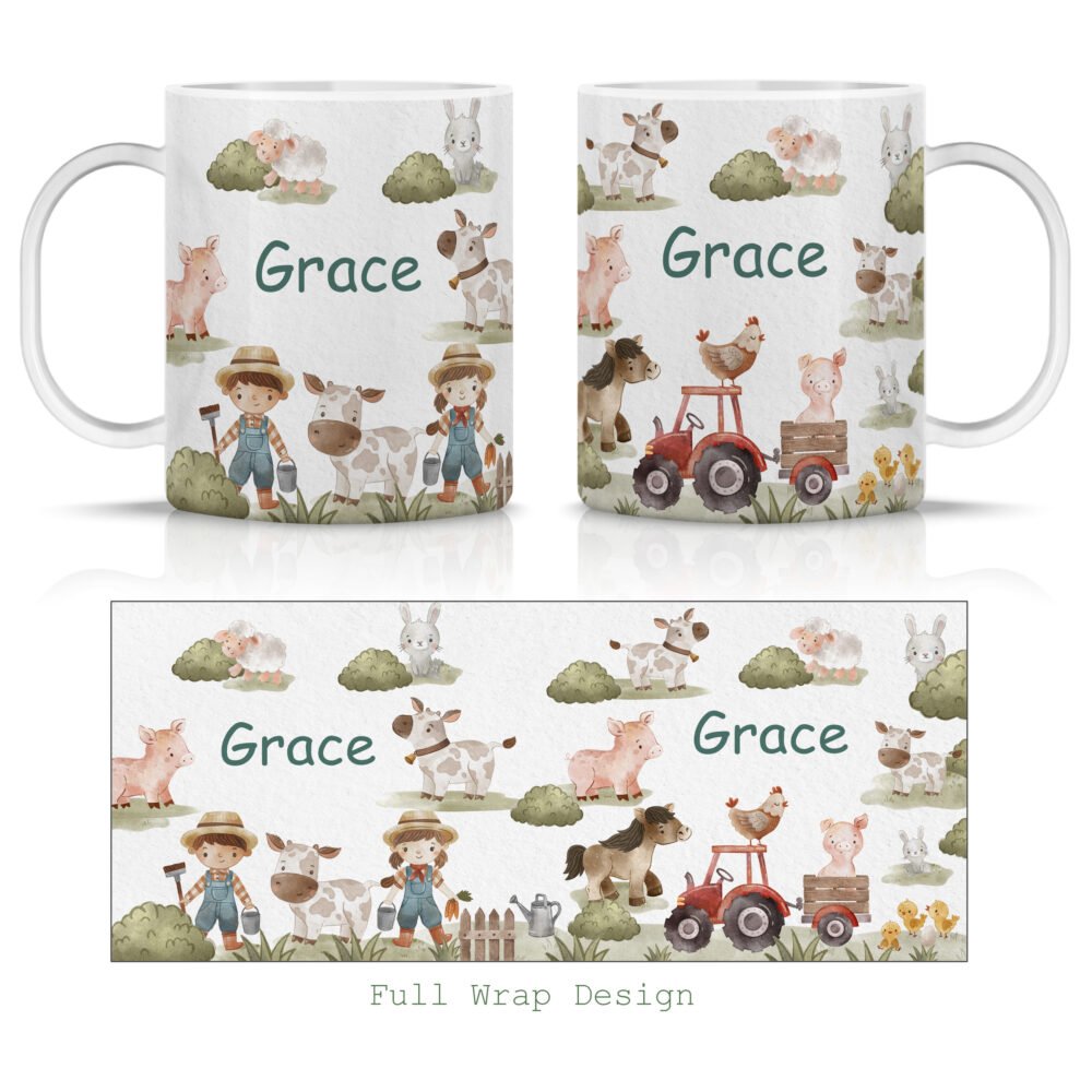 Personalised Polymer Animal Theme Mugs - Image 6