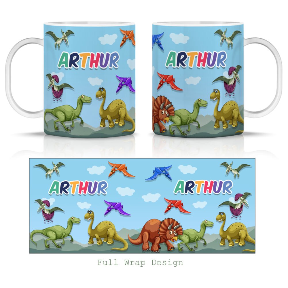 Personalised Polymer Animal Theme Mugs - Image 5