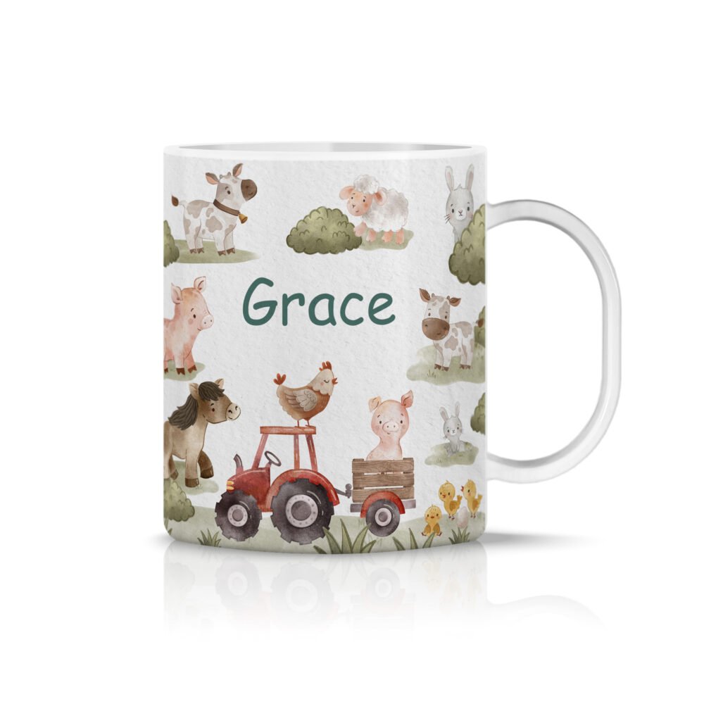 Personalised Polymer Animal Theme Mugs - Image 4
