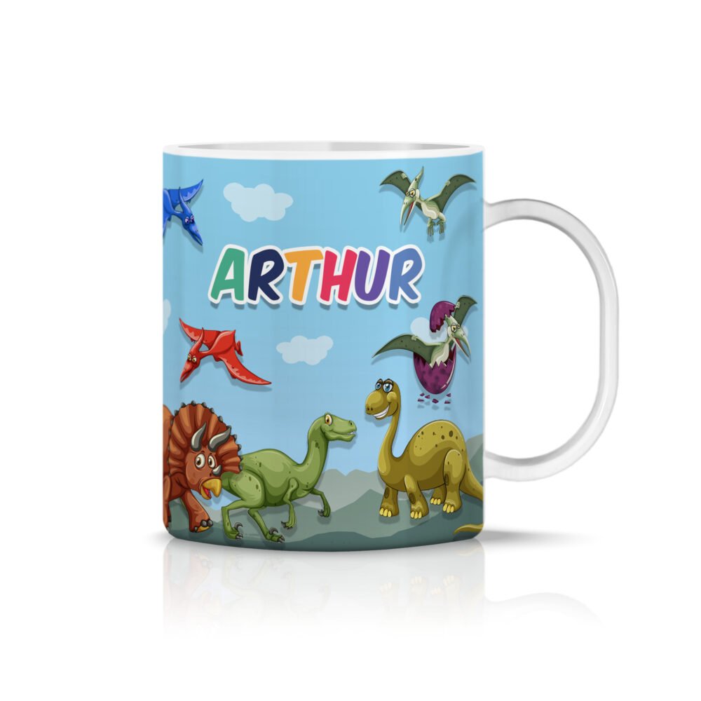 Personalised Polymer Animal Theme Mugs - Image 2
