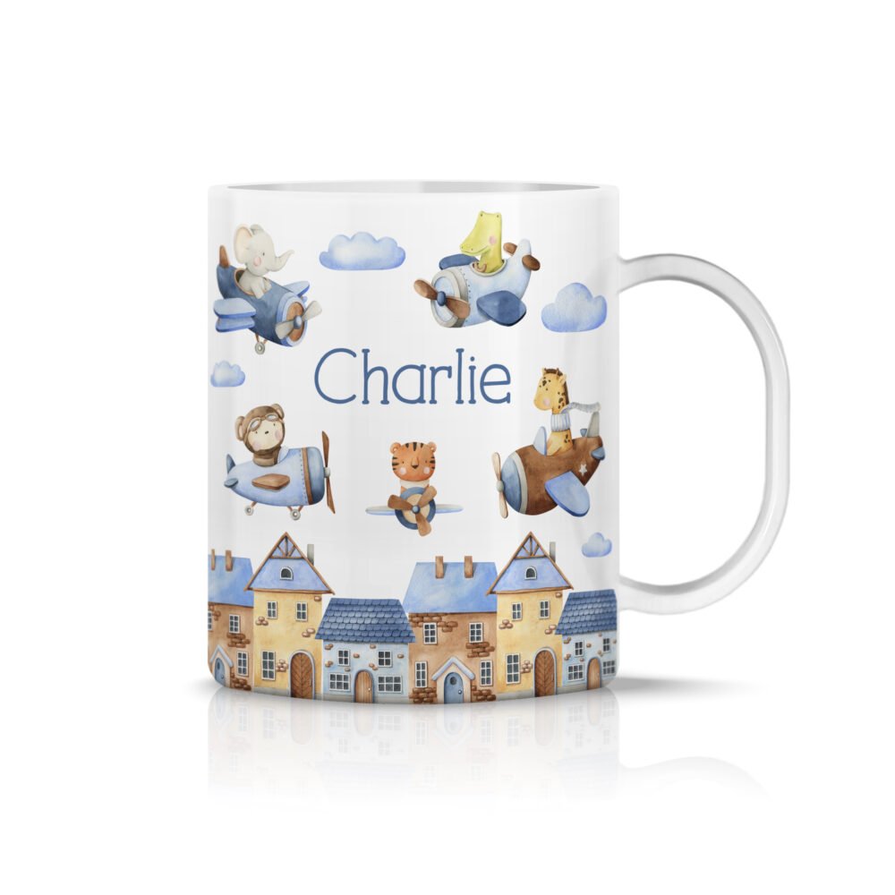 Personalised Polymer Animal Theme Mugs - Image 7
